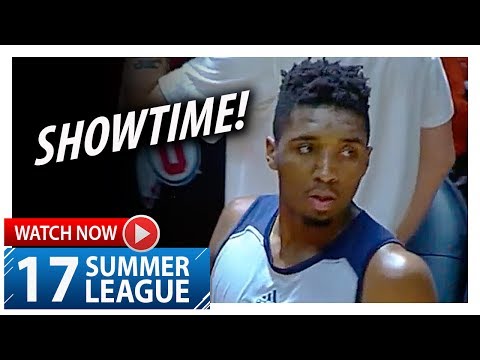 Donovan Mitchell Full Highlights vs 76ers (2017.07.05) Summer League - 15 Pts, CLUTCH!