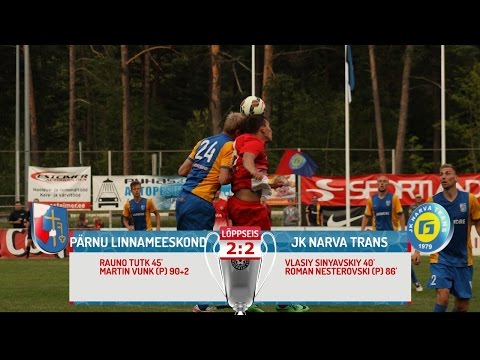 XXIV voor 2015: Pärnu Linnameeskond - JK Narva Trans 2:2 (1:1)