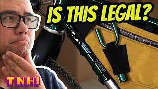 Bike Slingshot Holster, Artisanal Tires and DIY Rack | TNH