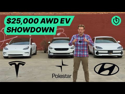 Tesla vs Polestar vs Hyundai: The Best EV Sedan For $25K