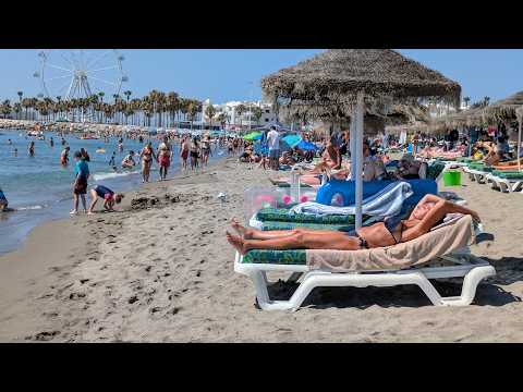 🇪🇸 La Carihuela Beach Walk (Torremolinos, Spain)
