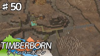 【TIMBERBORN】#50 実況「堤防作りに出張してもらいます」【コロニーシミュレーション】