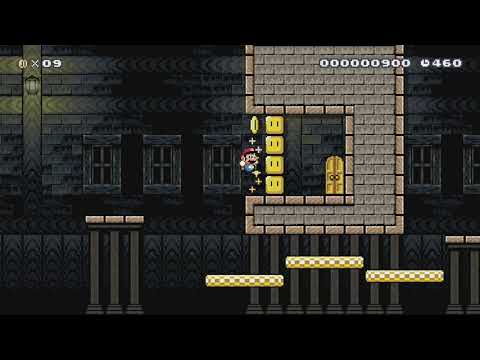 Bowser's Missing | World 3-4 by Tatsuo - Super Mario Maker - No Commentary 1bs