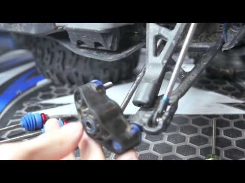 Traxxas E Revo Brushless Steel Driveshaft Upgrade & Installation