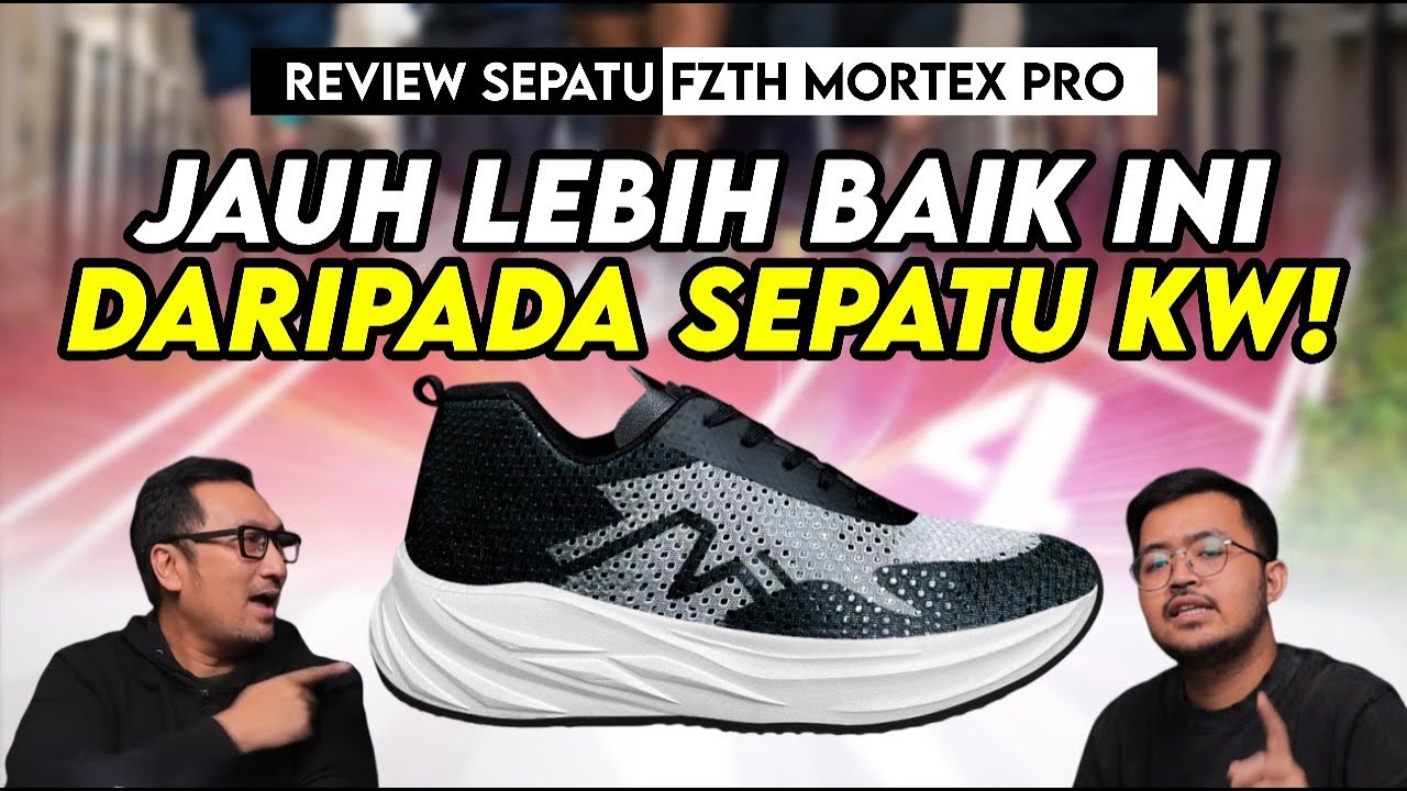 Sepatu Lokal 100rb-an Ini Ringan, Empuk & Bisa Custom?! REVIEW FZTH Mortex Pro