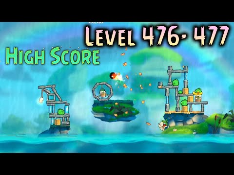 Angry birds 2 ⭐️⭐️⭐️ Max Score Record Lv 476 477