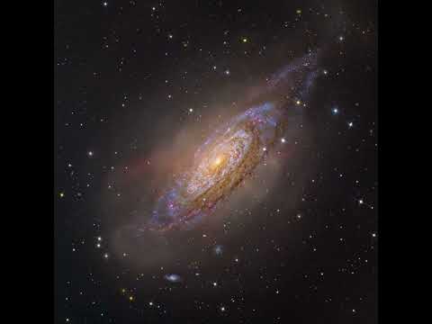 NGC 3521: Galaxy in a Bubble #shorts