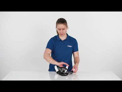 Dräger X-plore® 3300 / 3500: Πώς να φορέσετε την μάσκα ημίσεως προσώπου Dräger X-plore® 3300 / 3500: Πώς να φορέσετε την μάσκα ημίσεως προσώπου