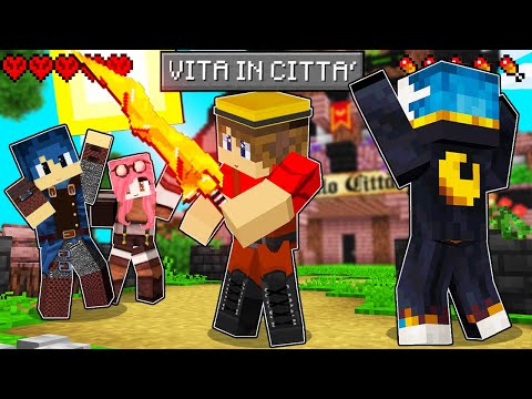 TROVO LA SPADA PIU POTENTE DEI MIEI AMICI!! - VITA IN CITTA 2 Minecraft ITA