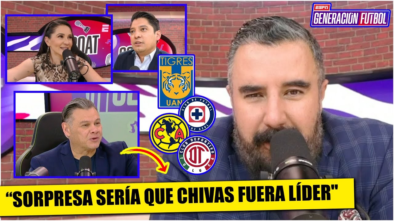 SORPRESA TIGRES QUEDARÍA PRIMER LUGAR DE LA TABLA, así proyecta ÁLVARO final LIGA MX | Generación F