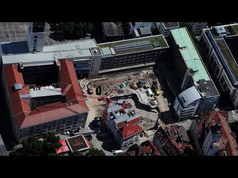 Die neue Rathausgarage in Stuttgart - Abriss und Neubau im Zeitraffer