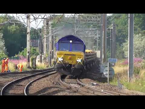 66047 6k27 Carlisle Yard - Crewe Basford Hall Engineers, 21st / 22nd July 2021