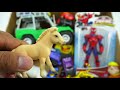 Show Small Cars And Small Dinosaur Toys