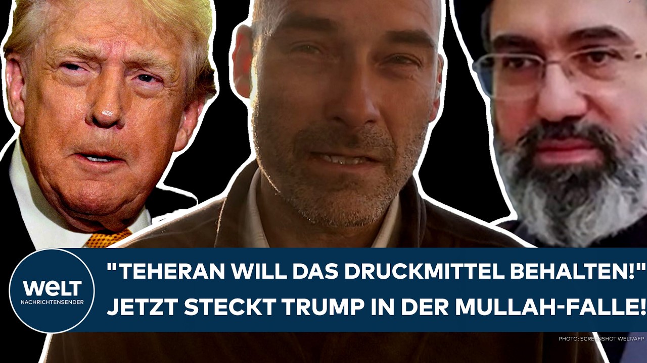 IRAN-KRIEG: "Mit Sicherheit einer der Knackpunkte!" Jetzt verhandelt Donald Trump mit den Mullahs!