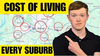 How Much You ACTUALLY Need to Earn to Live in the BEST Raleigh NC Suburbs