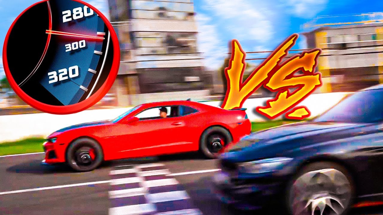 RACHA DO MEU CAMARO VS BMW M3 🔥 DEI UMA SURRA NELE !