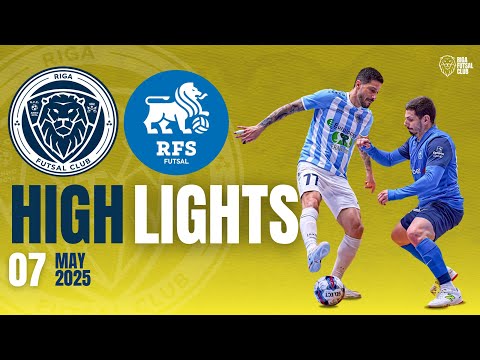07.05.2025 Riga Futsal Club vs. RFS Futsal I Highlights