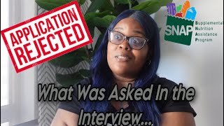 My Experience Applying For Food Stamps #SnapBenefits … I Was Rejected 😫🤦🏽‍♀️