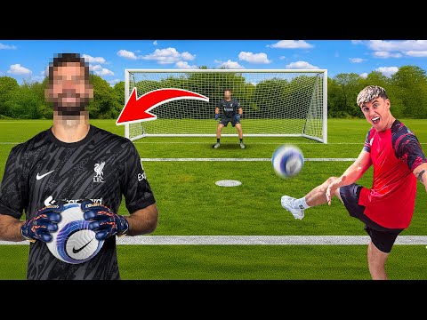 Sunday League Strikers Take 100 Shots vs PREMIER LEAGUE GOALKEEPER