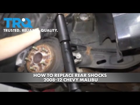 How to Replace Rear Shocks 2008-12 Chevy Malibu