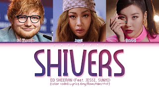 Kadr z teledysku Shivers tekst piosenki Ed Sheeran feat. Jessi & Sunmi