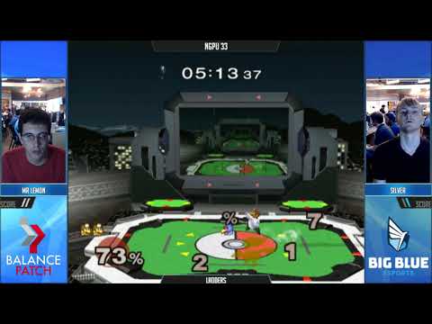 NGPU 33 SSBM - Mr. Lemon (Dr. Mario) vs. GVS | Silver Alloy (Falco) - Melee Ladder