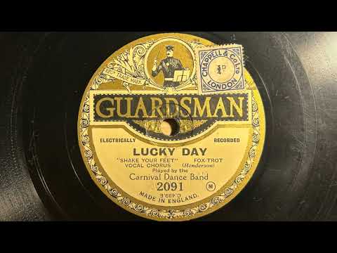 Lucky Day - Harry Bidgood & his Orchestra (as Carnival Dance Band)