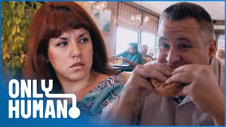 Cheese Burger Addict DESPERATE To Save His Marriage | Freaky Eaters | Only Human