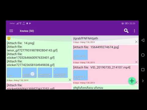 Notes - notepad, sticky notes Video