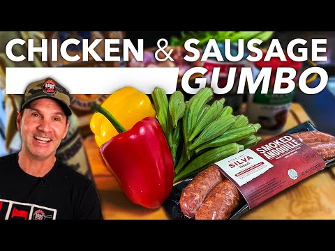 Instant Pot CHICKEN and SAUSAGE GUMBO - JAMBALAYA