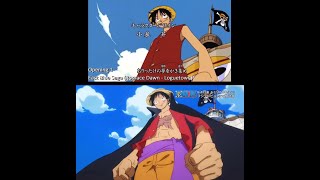 Download lagu ONE PIECE episode 1000 full special opening comparison mp3