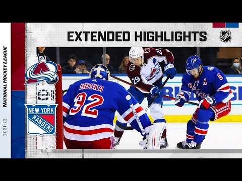 Colorado Avalanche vs New York Rangers Dec 8, 2021 HIGHLIGHTS