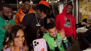 WE PULLED UP ON OG 3THREE &amp; BEN10 FOR PRIVATE BIRTHDAY DINNER!!