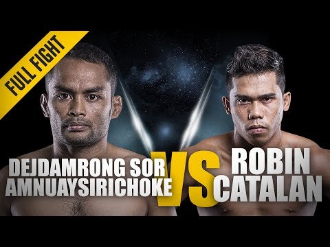Robin Catalan vs Dejdamrong Sor Amnuaysirichoke full fight
