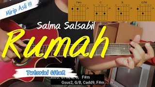 Download lagu Rumah - Salma Salsabil Tutorial Gitar (Tutorial Petikan) mp3