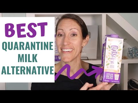 The BEST Healthy Non-Perishable Dairy Free Milk Alternative for Your Quarantine Pantry