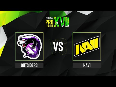 Outsiders vs. NaVi - Map 2 [Mirage] - ESL Pro League Season 17 - Playoffs