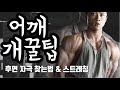 [어깨운동] 사이드레터럴레이즈/숄더프레스/리어델토이드 // 어깨스트레칭