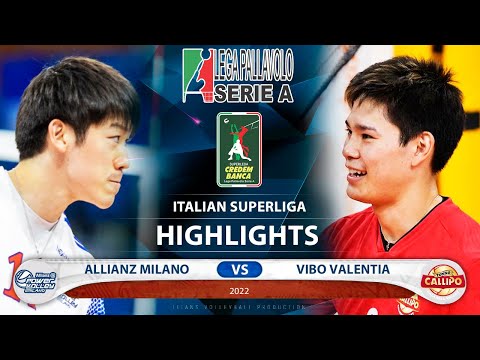 Allianz Milano vs Tonno Callipo Calabria Vibo Valentia | Highlights | Italian Superliga |HD