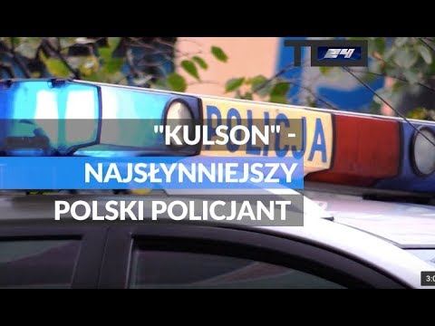 TO WIDEO. "Kulson" - najsłynniejszy polski policjant