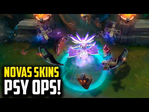 Skins psyops Sona, Master yi, shen, vi e Psyops ezreal edição de prestigio - novas skins psyops