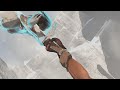 Elika saves Prince for the first time - Prince of Persia 2008