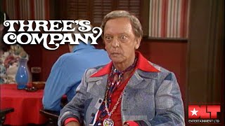 Three's Company Clip: Furley Introduces Himself to the Girls