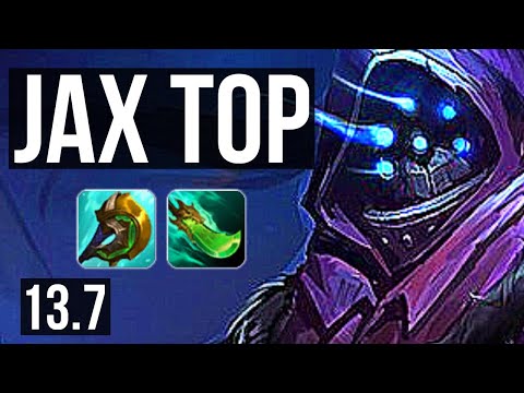 JAX vs PANTHEON (TOP) | 5/0/6, 3.2M mastery, 900+ games | KR Challenger | 13.7