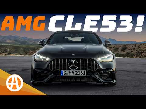 2024 Mercedes-AMG CLE53 is a drift-happy super coupe