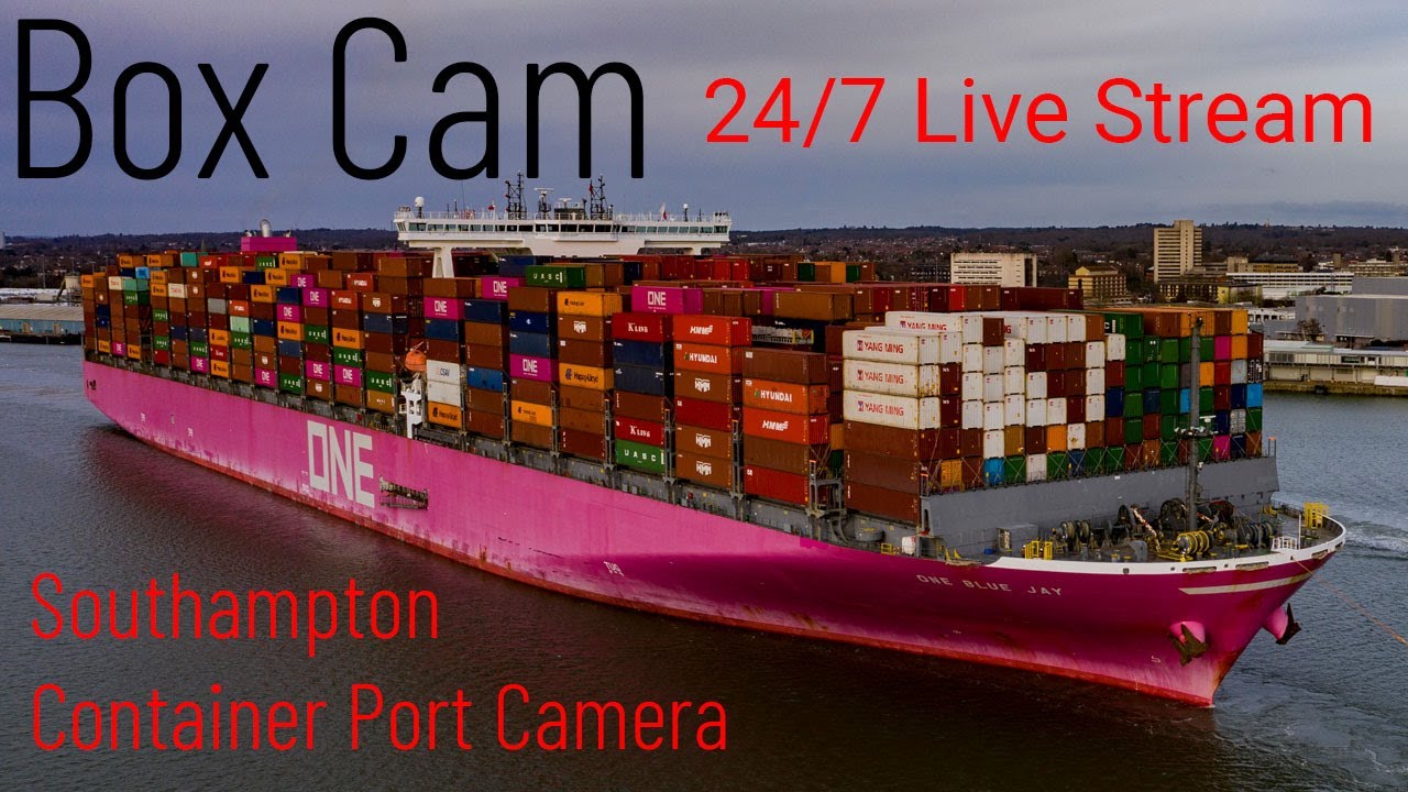 Live webcam view of Cámara del puerto de Southampton