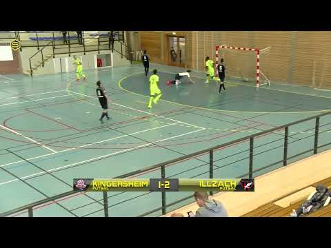 COUPE NATIONALE   2017 2018   Résumé   FC Kingersheim Futsal  vs C h Illzach Futsal