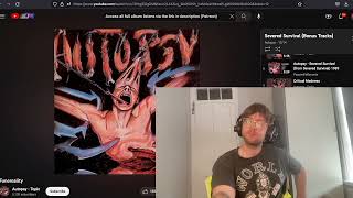 Autopsy - Funereality Reaction &amp; First Listen