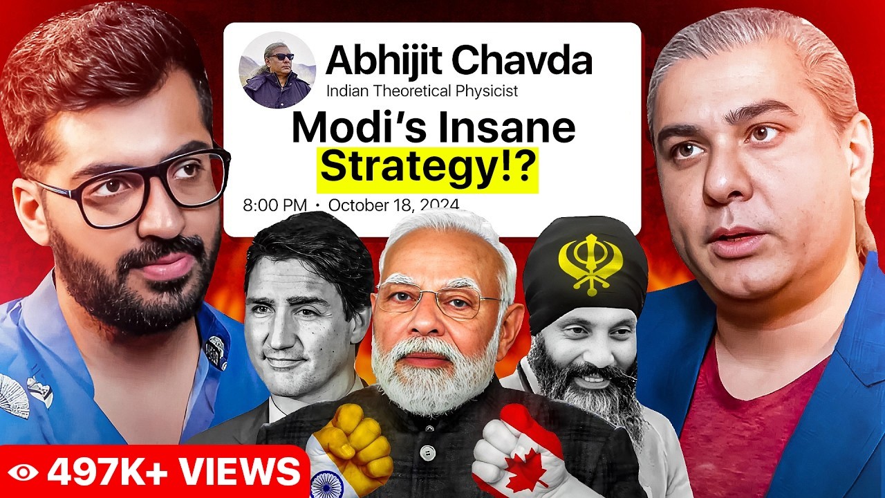 Abhijit Chavda EXPOSES Trudeau, Khalistan Threat, and Modi’s Fight for India’s Safety
