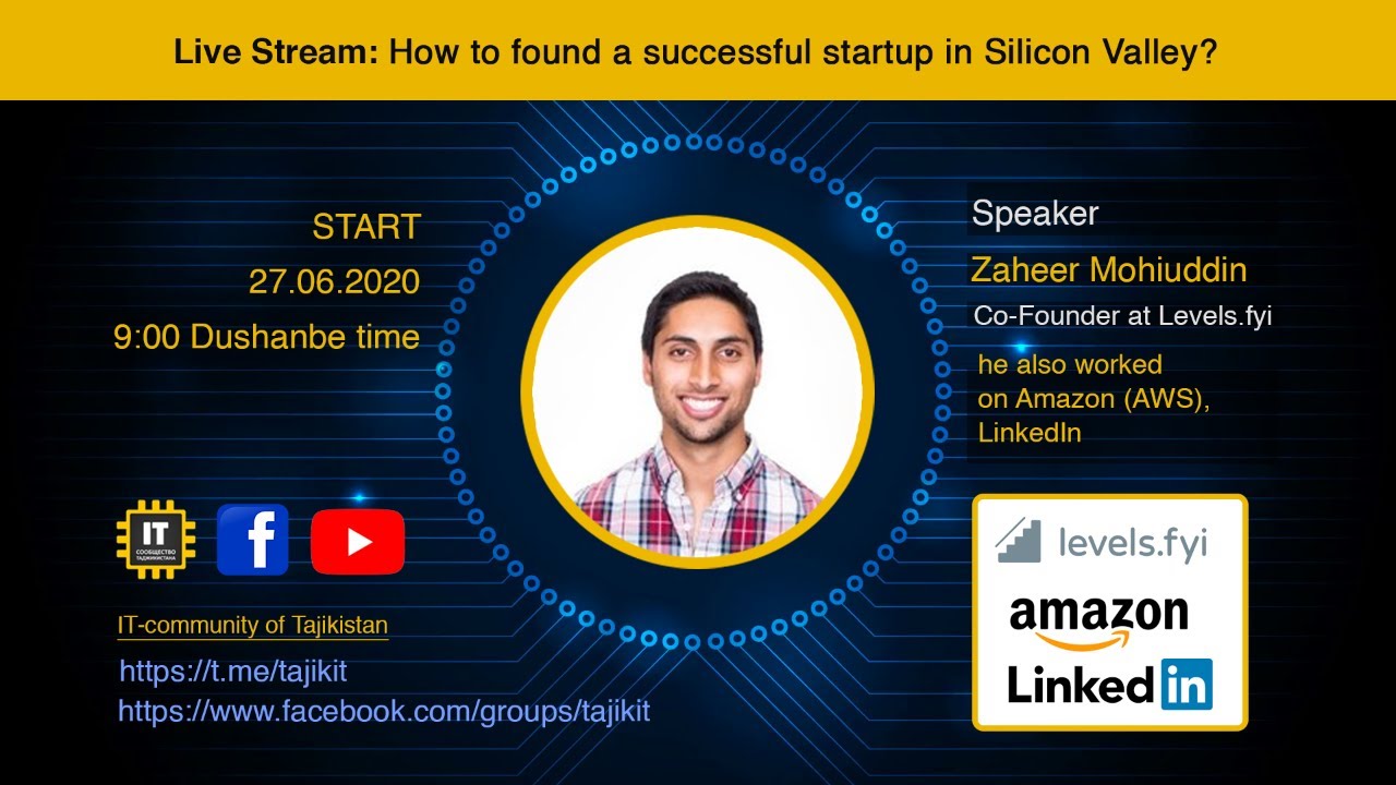 How to found a successful startup (levels.fyi) in Silicon Valley?